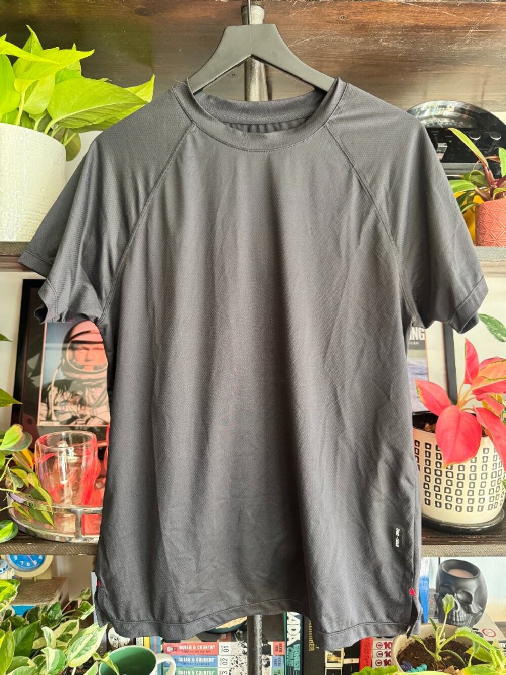ASRV Men's Large Black DSG-0918 Work out Shirt